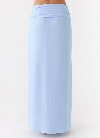 Remee Maxi Skirt - Blue