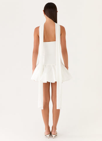 Ros Mini Dress - White