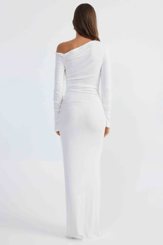 ShirtJersey Reya Maxi Dress White