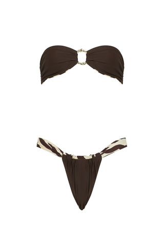 ShirtJersey Bailey Zebra Reversible Bandeau