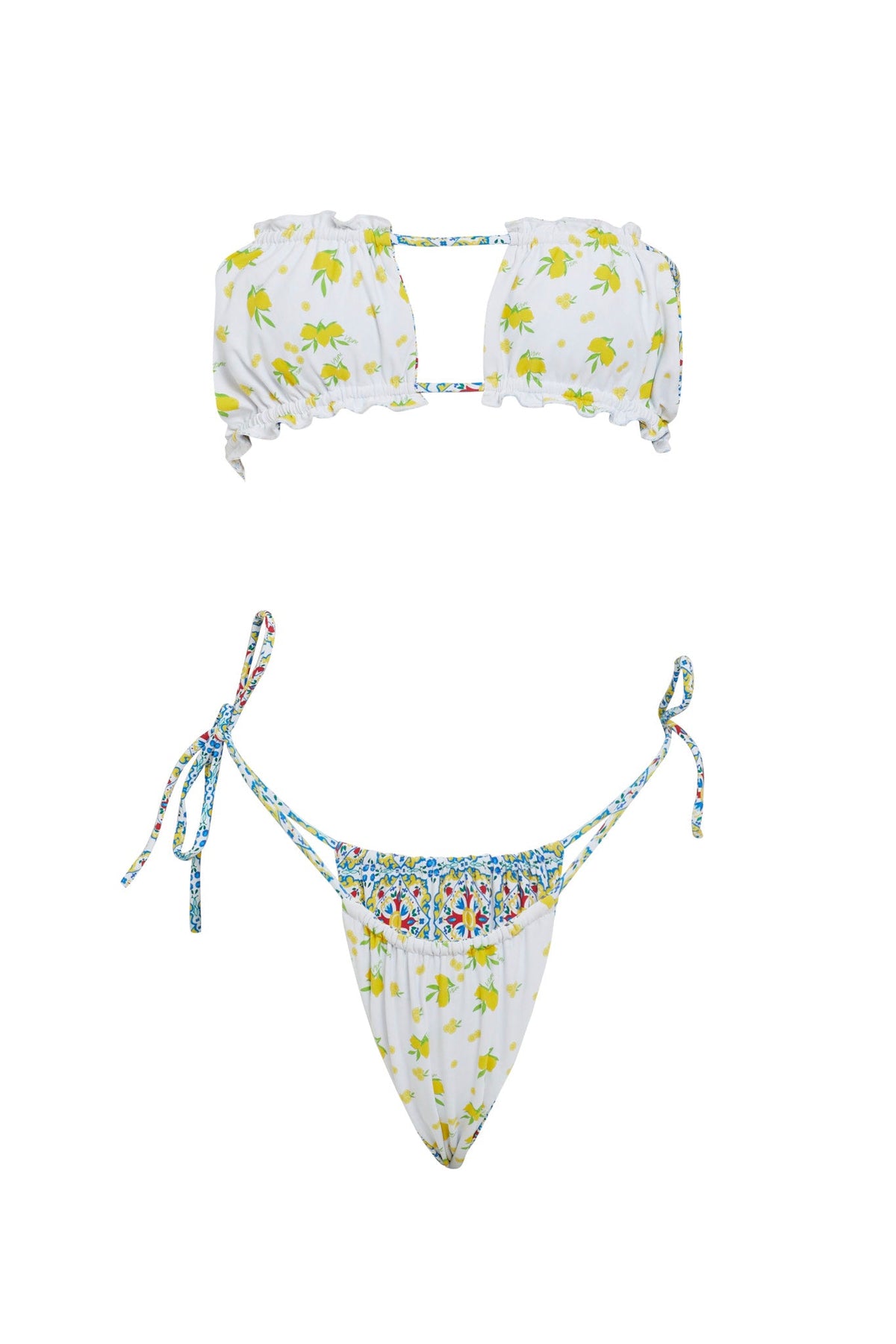 ShirtJersey Marley Capri/Limone Reversible Bottom