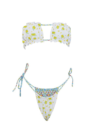 ShirtJersey Blair Capri/Limone Reversible Top