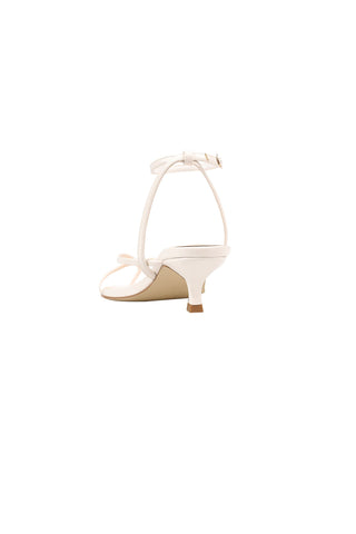 ShirtJersey Maeve Kitten Heel Chalk White