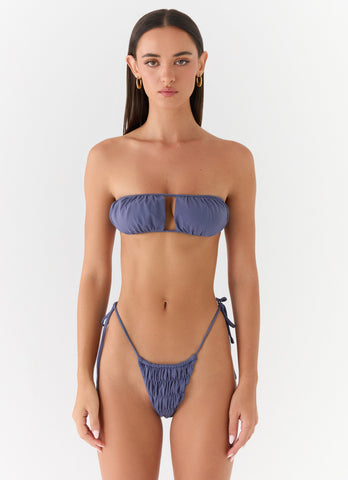 Sabbia Bikini Top - Porcelain Blue
