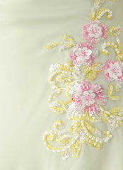 Trisette Midi Dress - Lime