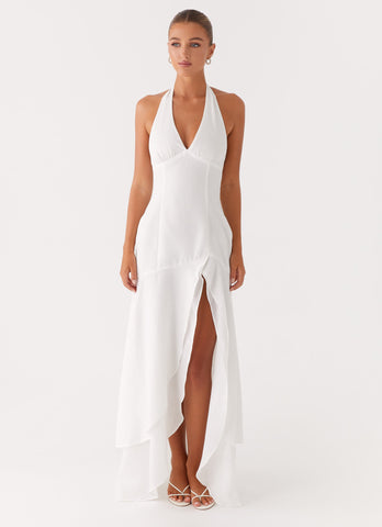 Turu Maxi Dress - White