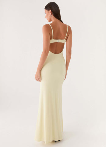 Vamonos Maxi Dress - Yellow