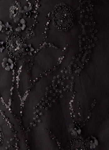 Wear My Kiss Mini Dress - Black