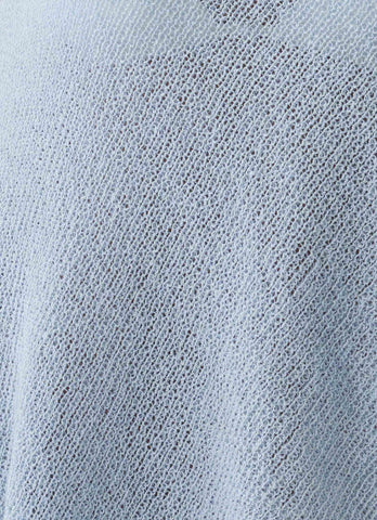 Yas Knit Cape - Blue