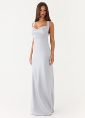 Zandie Maxi Dress - Misty Blue