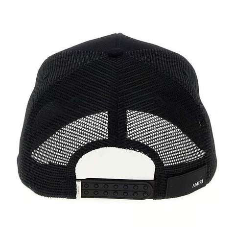 Amiri Club Trucker Hat Black