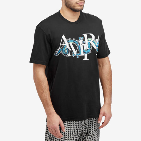 Amiri Lunar New Year Dragon Tee Black