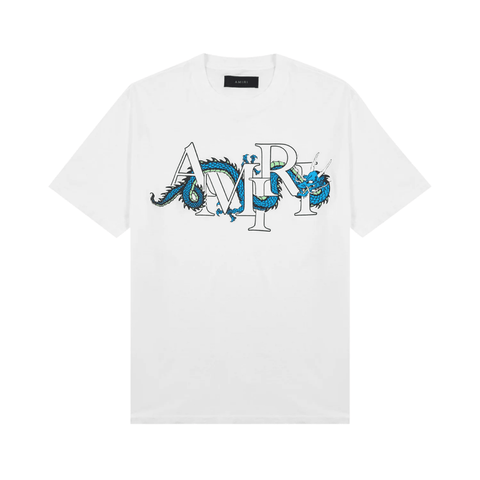 Amiri Lunar New Year Dragon Tee White