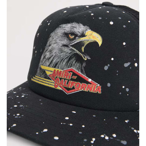 Amiri Vintage Trucker Hat Black
