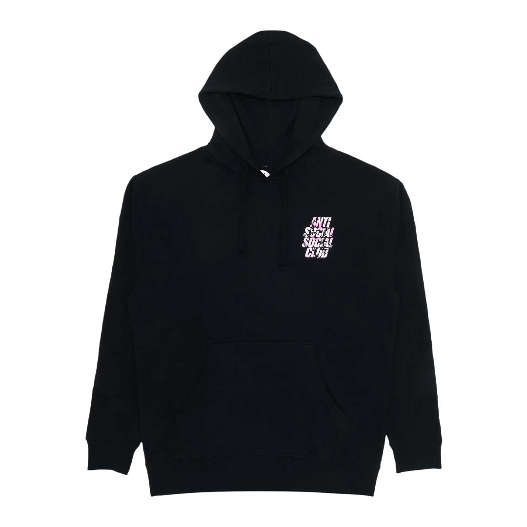 Anti Social Social Club Black Pink Camo Hoodie