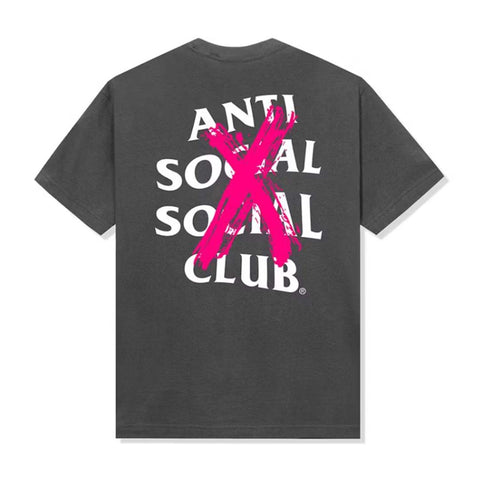 Anti Social Social Club Cancelled Again F&F Tee Grey
