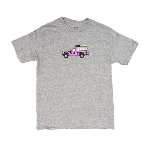 Anti Social Social Club Everyone in LA Grey Tee