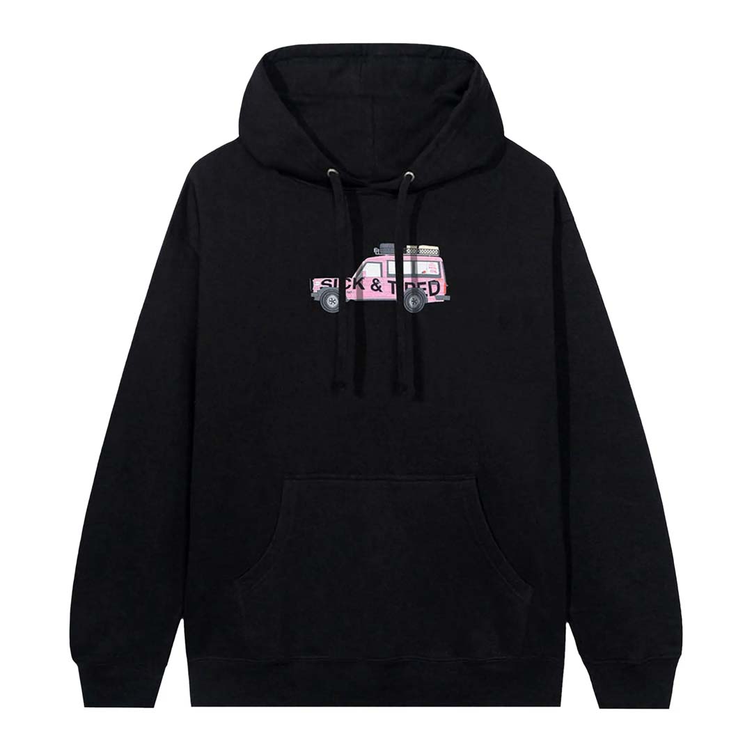 Anti Social Social Club Everyone in LA Hoodie 'Black'