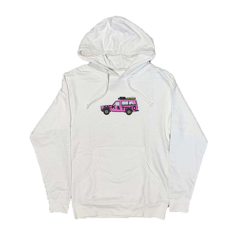 Anti Social Social Club Everyone in LA White Hoodie