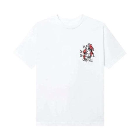 Anti Social Social Club Koi Garden 3M White Tee