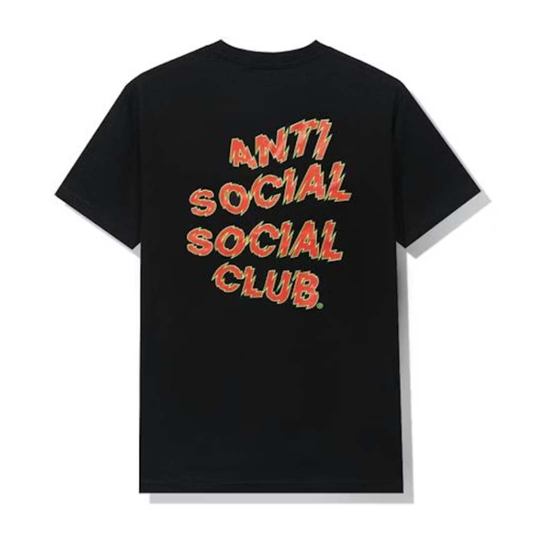Anti Social Social Club Manic Tee Black Red