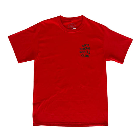 Anti Social Social Club Mind Games Fiery Red Tee
