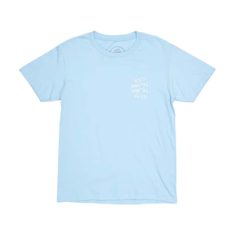 Anti Social Social Club Partly Cloudy Light Blue Tee