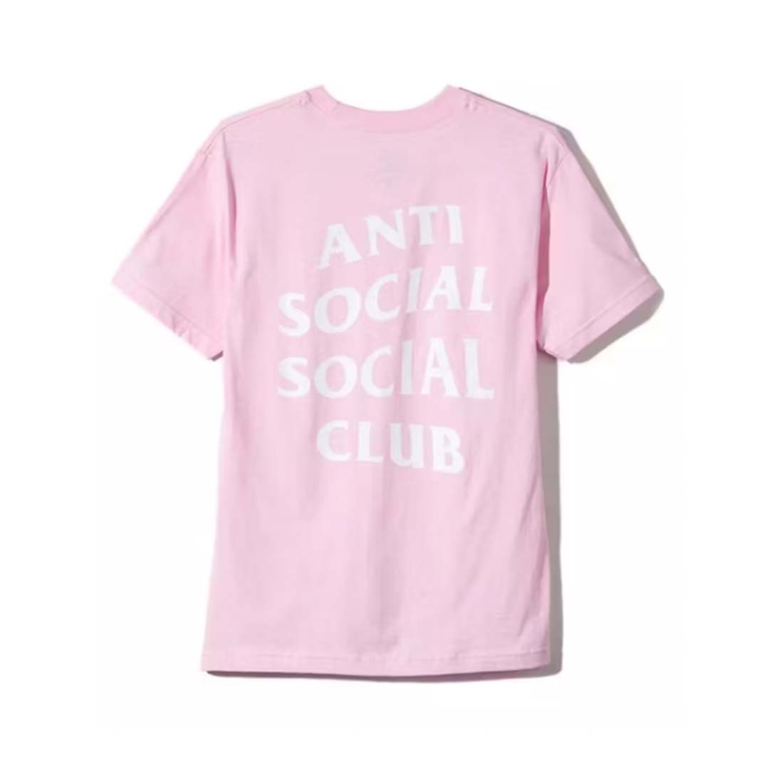 Anti Social Social Club Pink Logo Tee