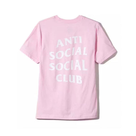 Anti Social Social Club Pink Logo Tee