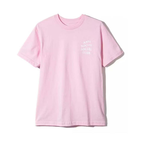 Anti Social Social Club Pink Logo Tee