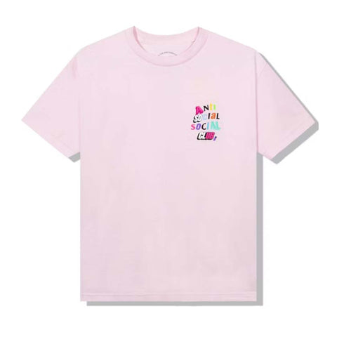 Anti Social Social Club Pink Real Me Tee