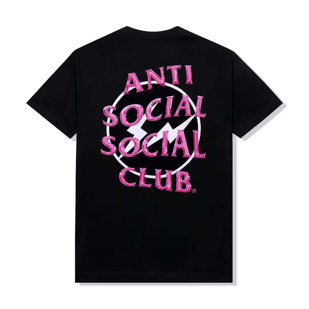Anti Social Social Club Precious Petals Tee Black Pink