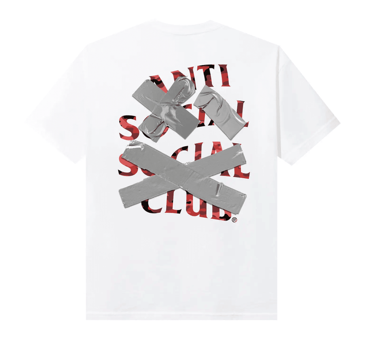 Anti Social Social Club Red Camo Tee