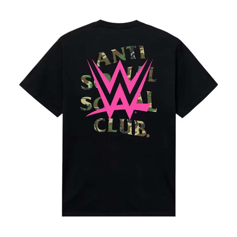 Anti Social Social Club WWE Lockout Tee Black