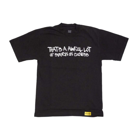 Awful Lot of Cough Syrup Black Cizness Tee