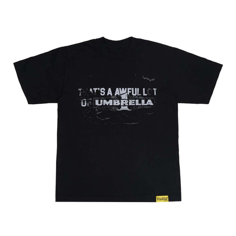 Awful Lot of Cough Syrup Black Umbrella Tee