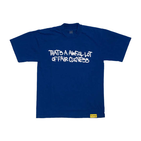 Awful Lot of Cough Syrup Blue Cizness Tee