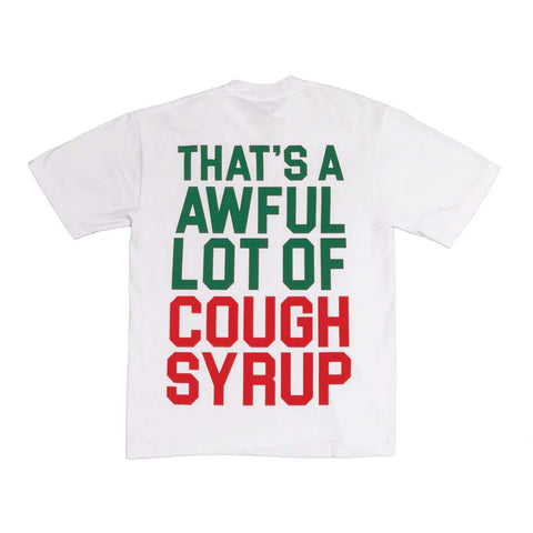 Awful Lot of Cough Syrup Cinco de Mayo White Tee