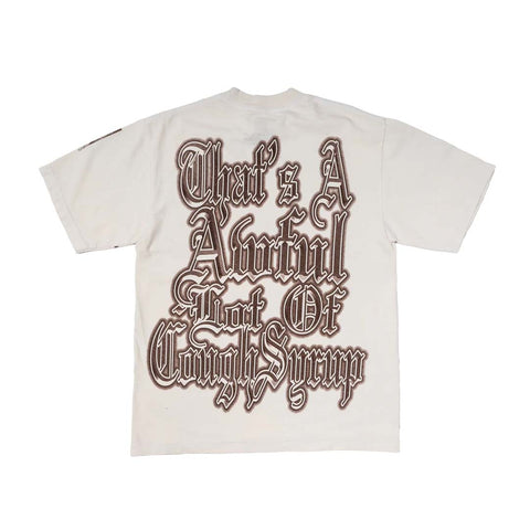Awful Lot of Cough Syrup Cupid Tattoo Cream Brown