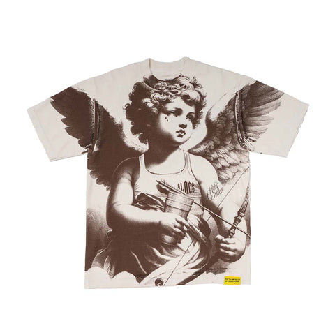 Awful Lot of Cough Syrup Cupid Tattoo Cream Brown