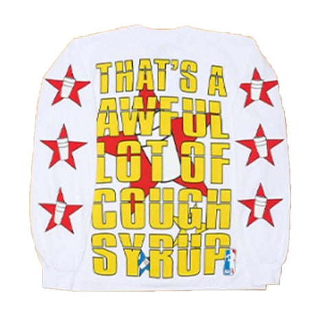 Awful Lot of Cough Syrup National Sippers Association LS Tee White