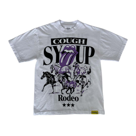 Awful Lot of Cough Syrup Rolling Stones Rodeo Tee