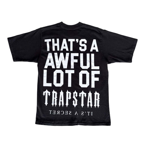 Awful Lot of Cough Syrup Trapstar Tee Black