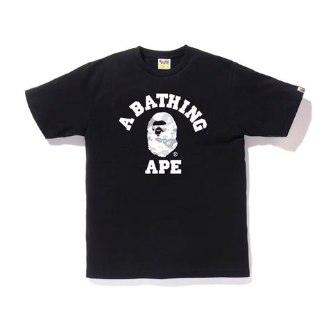 BAPE Space Camo College Tee Black
