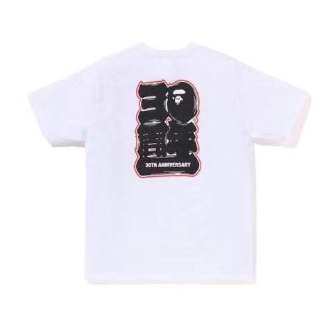 BAPE Store Paris Bape 30th Anniversary Ape Head Tee