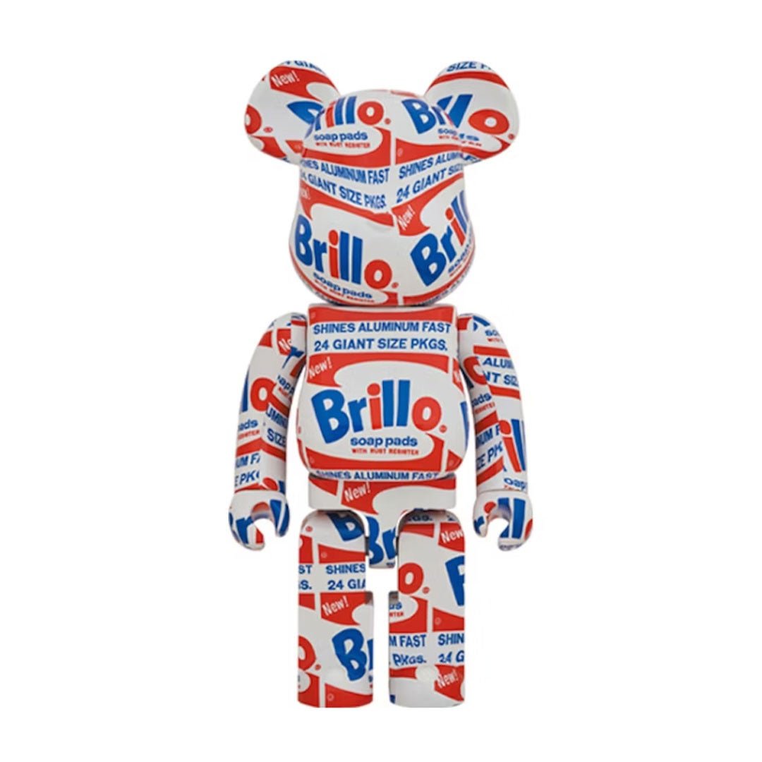 Bearbrick ANDY WARHOL Brillo 1000%