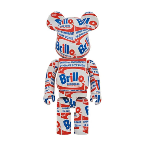 Bearbrick ANDY WARHOL Brillo 1000%