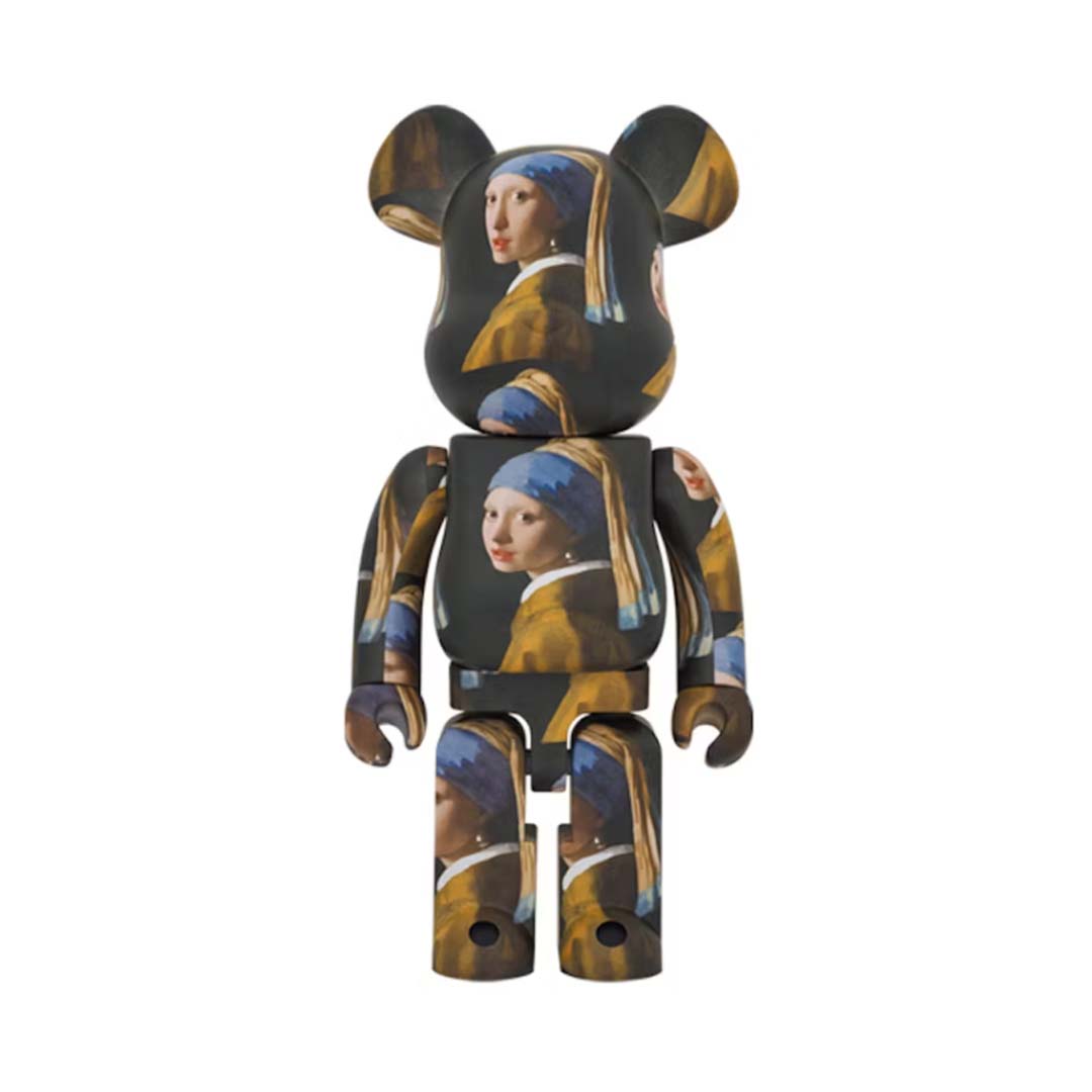 Bearbrick Johannes Vermeer (Girl with a Pearl Earring) 1000%