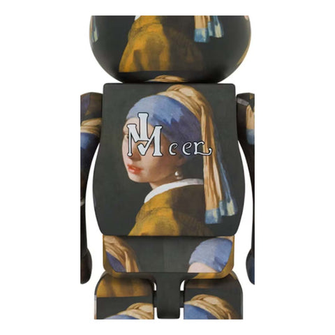 Bearbrick Johannes Vermeer (Girl with a Pearl Earring) 1000%