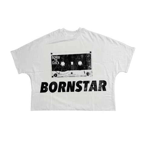 Billionaire Studios Bornstar White Tape Tee